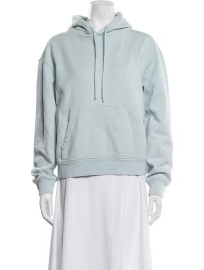 Pre-owned Jacquemus Crew Neck Long Sleeve Sweatshirt In Blue