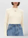 Jacquemus Le Gros Grin Logo-detail Long-sleeve T-shirt In Neutral