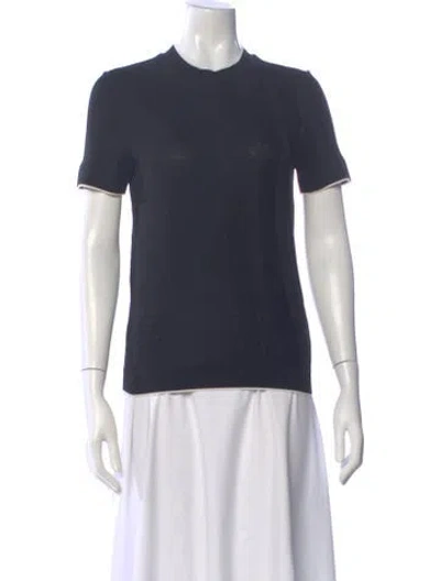 Pre-owned Jacquemus Crew Neck Short Sleeve Top In Blue