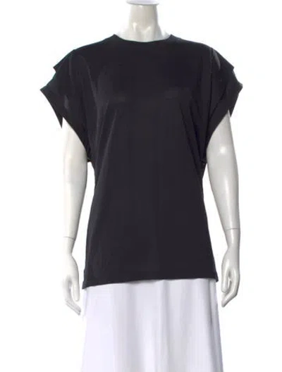 Pre-owned Jacquemus Crew Neck Short Sleeve T-shirt In Black