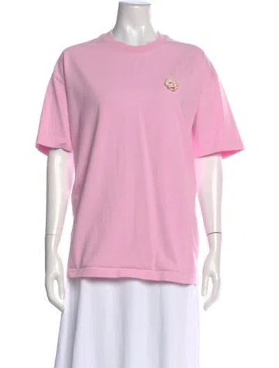 Pre-owned Jacquemus Crew Neck Short Sleeve T-shirt In Pink