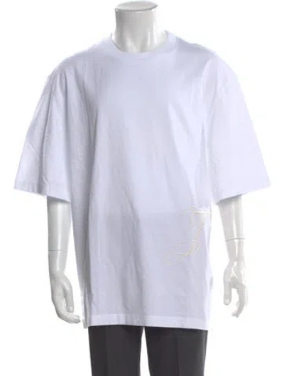 Pre-owned Jacquemus Crew Neck Short Sleeve T-shirt W/ Tags In Neutral