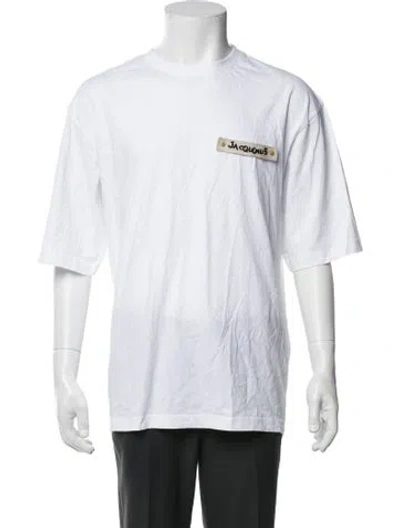 Pre-owned Jacquemus Crew Neck Short Sleeve T-shirt W/ Tags In White