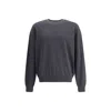 Jacquemus Men Crew-neck Sweater In Merino Wool In Black