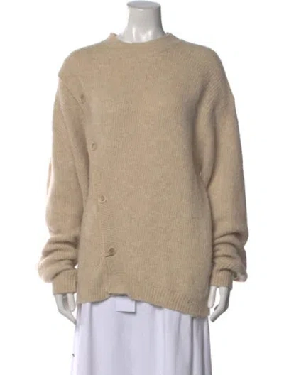 Pre-owned Jacquemus Crew Neck Sweater In Neutral
