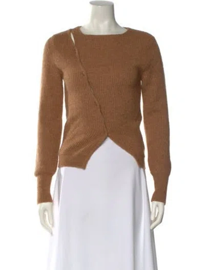 Pre-owned Jacquemus Crew Neck Sweater In Neutral