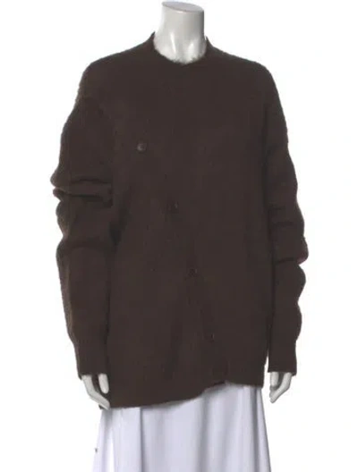 Pre-owned Jacquemus Crew Neck Sweater W/ Tags In Brown