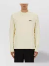 Jacquemus Long-sleeved T-shirt In Neutral