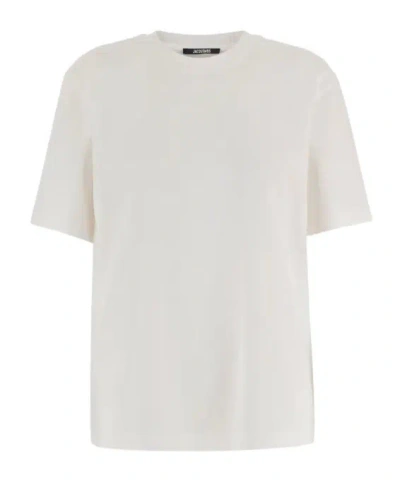 Jacquemus Crew Neck T-shirt In White