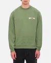 Jacquemus Man Sweatshirt Light Green Size Xl Organic Cotton In Green