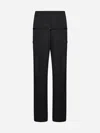 Jacquemus Black Le Chouchou 'le Pantalon Criollo' Trousers In Black