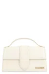 JACQUEMUS CROCO-PRINT LEATHER HANDBAG WITH MAGNETIC FLAP CLOSURE AND GOLD-TONE HARDWARE