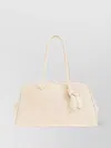 Jacquemus Crocodile Effect Curved Silhouette Tote Bag