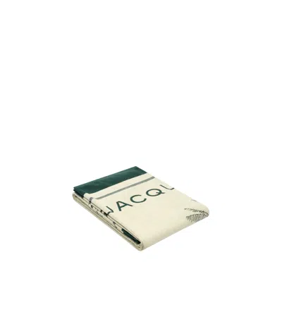 Jacquemus Croisière Beach Towel In White