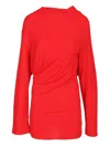 Jacquemus Le Haut Croisiere Draped L/s Top