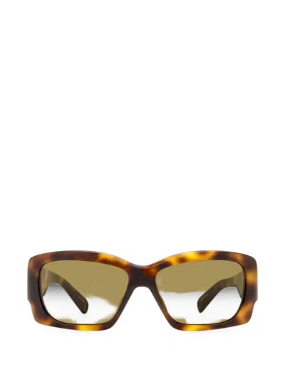 Jacquemus Croisière Rectangle-frame Sunglasses In Brown