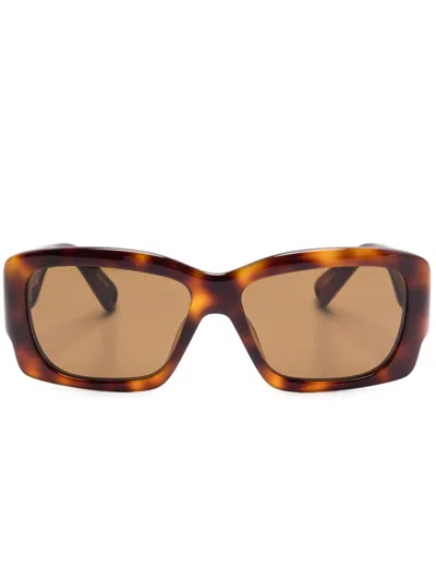Jacquemus Croisiere Sunglasses In Brown