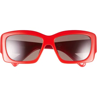 Jacquemus Croisire Square Sunglasses In Multi