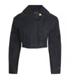 Jacquemus Marino Denim Jacket In Navy