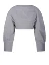 Jacquemus Le Haut Casaco Top In Grey