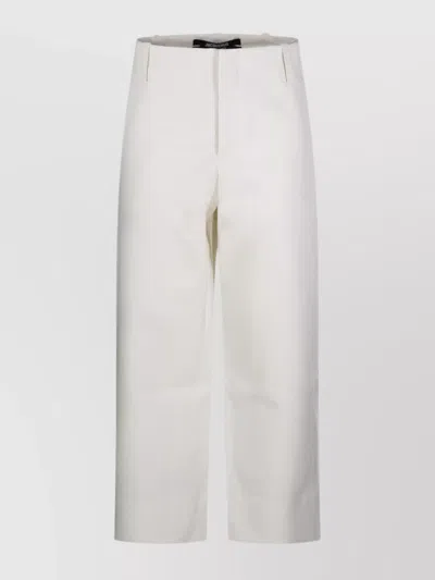 Jacquemus Cropped Trousers Featuring Pockets And Loops