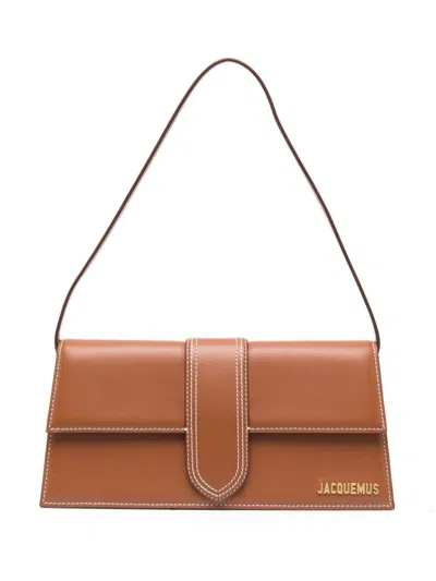 Jacquemus Crossbody In Leather Brown