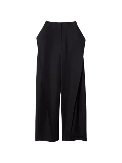 Jacquemus Cubisto High-waisted Pants In Black