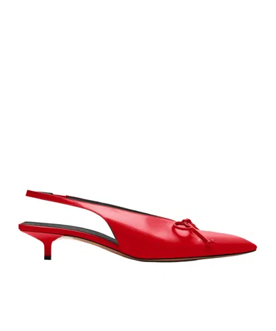 JACQUEMUS JACQUEMUS SLING-BACK KITTEN HEELS