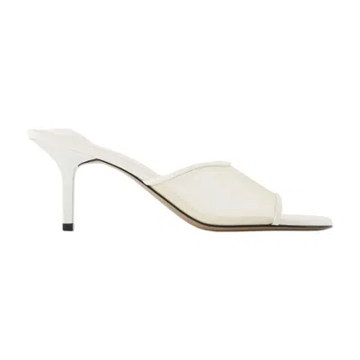 Jacquemus Cubisto Sandals In White