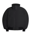Jacquemus Mens Black Aero Oversized Shell Bomber Jacket In Black