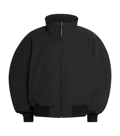 JACQUEMUS CURVED BOMBER JACKET