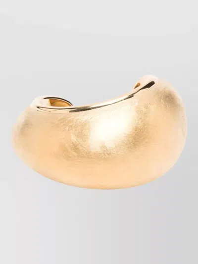 Jacquemus Curved Polished Textured Surface Bracelets Set