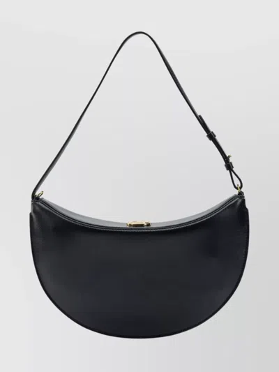 JACQUEMUS CURVED SHOULDER BAG ADJUSTABLE STRAP