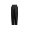 Jacquemus Curzio Pleated Trousers In Black