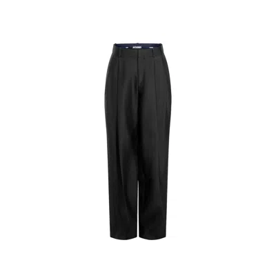 Jacquemus Curzio Flared Pants In Black