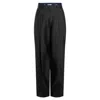 Jacquemus Curzio Flared Pants In Burgundy