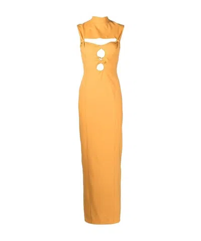 JACQUEMUS CUT-OUT DETAIL MAXIDRESS