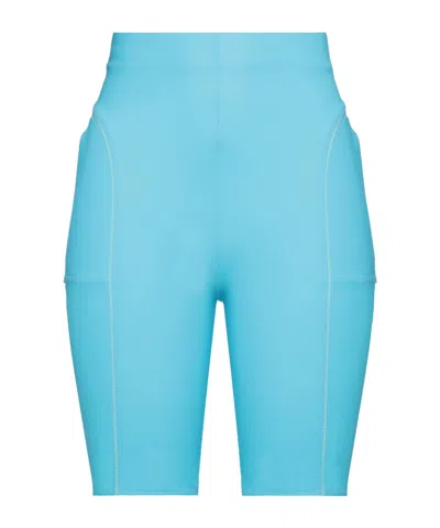 Jacquemus Cycling Shorts In Blue