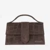 Jacquemus Dark Brown Bambino Crossbody Bag In Dark Brown
