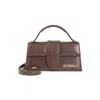 Jacquemus Le Grand Bambino Leather Crossbody Bag In Brown