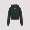 Jacquemus Le Hoodie Gros Grain Hooded Cotton Sweatshirt In Animal Print
