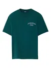 Jacquemus Mens Club Dark Green Embroidered-print Long-sleeve Cotton Shirt In Multi