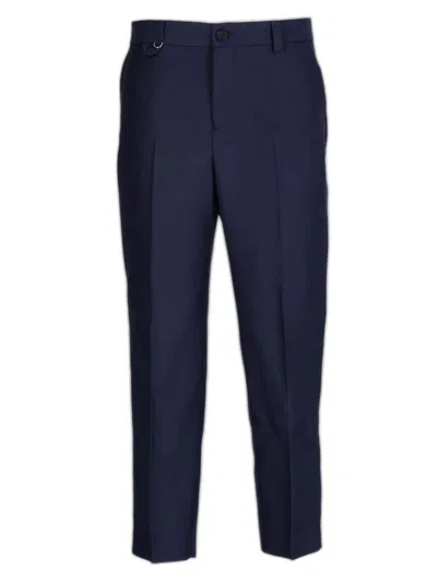 Jacquemus Darknavy Wool Blend Pants For Men From Ss24 Collection In Navy
