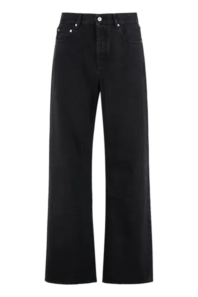 JACQUEMUS JACQUEMUS DE-NÎMES 5-POCKET STRAIGHT-LEG JEANS