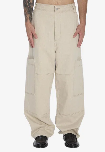 JACQUEMUS DE-NIMES CARRÉ CARGO PANTS