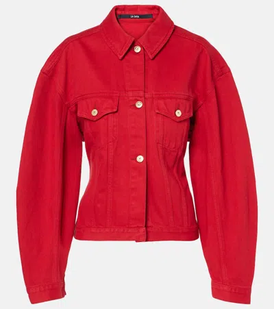 Jacquemus La Veste Jacket In Red