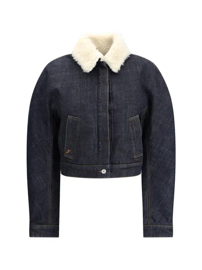 Jacquemus De-nîmes Ovalo Denim Bomber