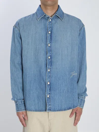 JACQUEMUS DE-NIMES SIMON DENIM SHIRT