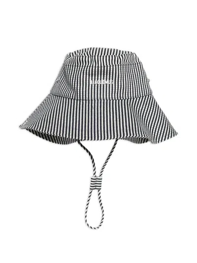 JACQUEMUS DE-NÎMES STRIPED HAT