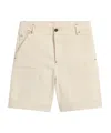 Jacquemus De Nimes Bermuda Shorts In Nude